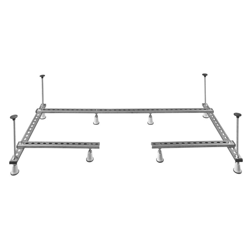 Construction de soutien pour bain rectangulaire 180x80cm