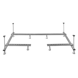 Construction de soutien pour bain rectangulaire 180x80cm