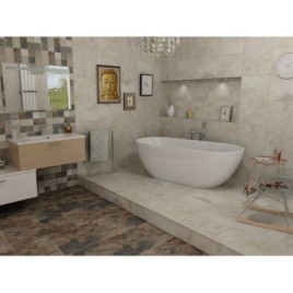 REDUTA Cast Marble Bain de qualité 150x75x46cm, Blanc