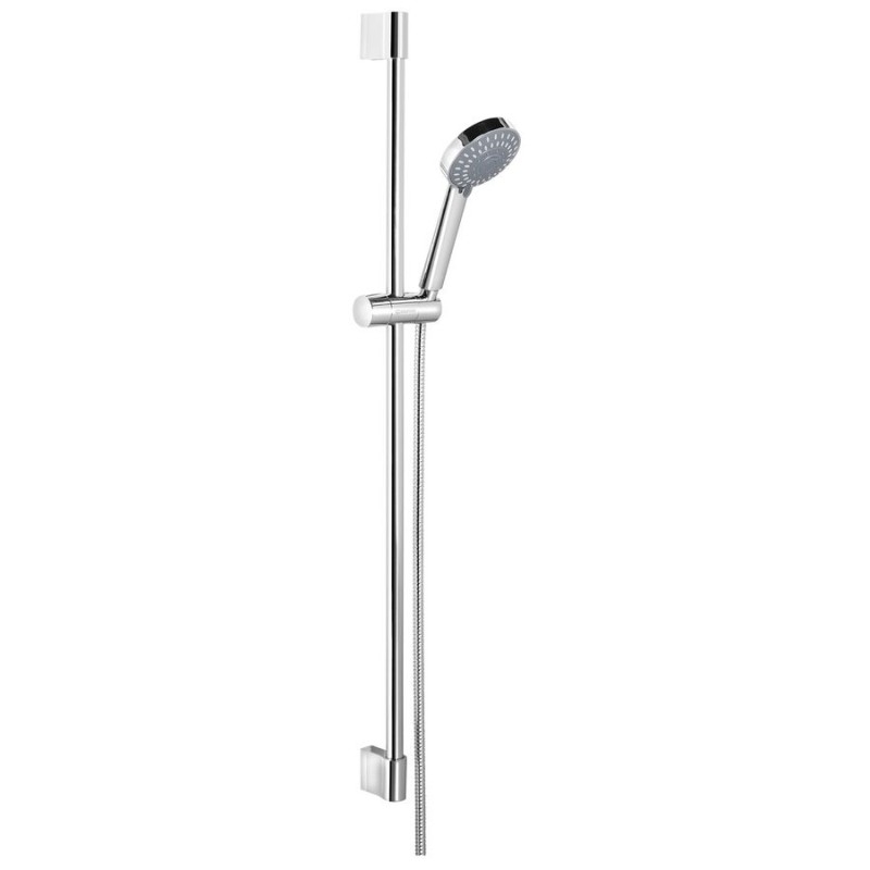 Trousse de douche AMY, porte coulissante 980mm, douche 1500mm, chrome