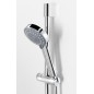 Trousse de douche AMY, porte coulissante 980mm, douche 1500mm, chrome