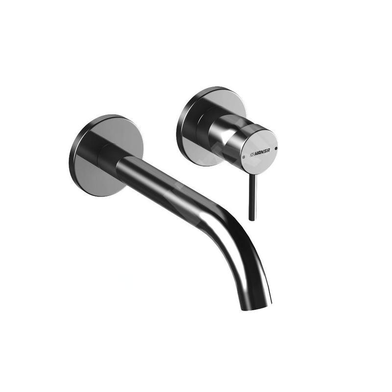 Hansa Public - Mitigeur de lavabo encastré, installation 2 trous, chrome 57942171