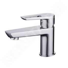 Cersanit Mille - Set de mitigeur de lavabo et de baignoire avec accessoires, chrome S952-004