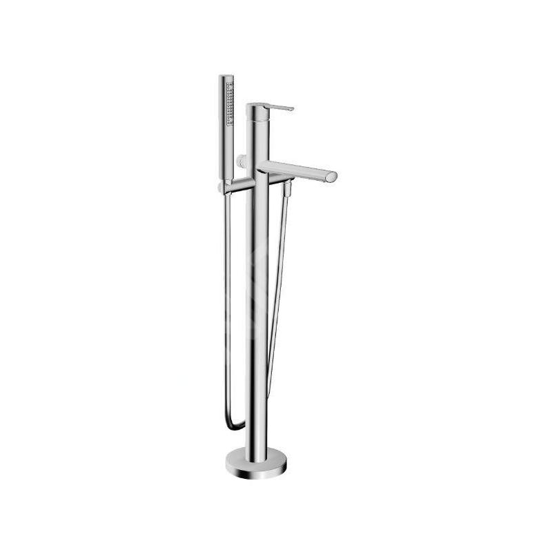 Hansa Ronda - Mitigeur de baignoire au sol, chrome 03422073