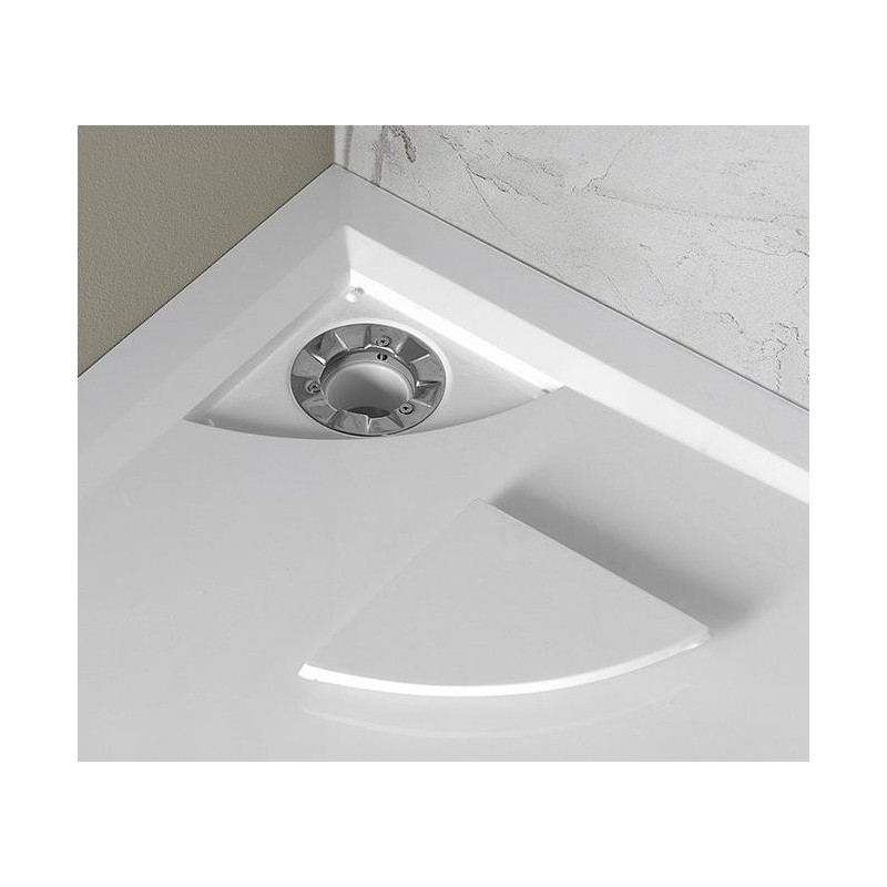 LUSSA Couverture de douche R550, R500, blanc