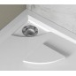LUSSA Couverture de douche R550, R500, blanc