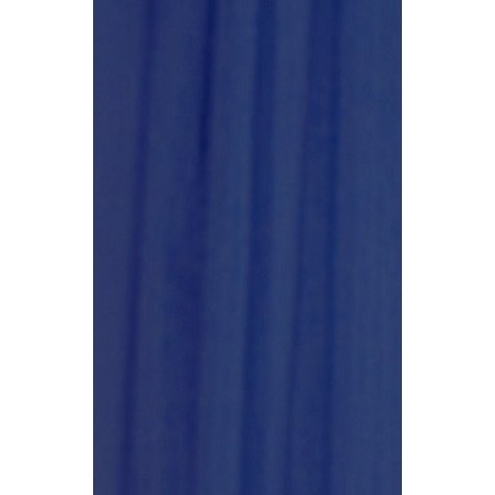 Rideau de douche 180x200cm, vinyle, bleu