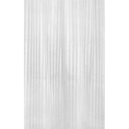Rideau de douche 180x200cm, PE, blanc