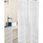 Rideau de douche 180x200cm, PE, blanc
