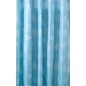 Rideau de douche 180x200cm, PE, bleu, coquilles