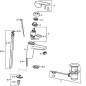 Hansa Twist - Mitigeur de lavabo, chrome 09092183
