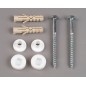 Kit de fixation pour lavabos MAK10, vis 6,0x50m m