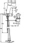 Hansa Primo - Mitigeur de lavabo XL, chrome 49381103