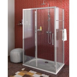 LUCIS LINE screnn trois côtés 1200x800x800mm L/R variante