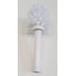 Tête de brosse pour toilette GLAMOUR 573303, blanc