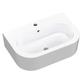 FLO Ceramic Washbasin 60x42cm, blanc
