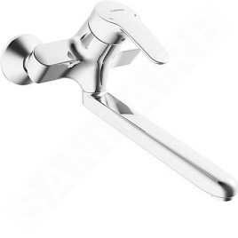 Hansa Mix - Mitigeur de lavabo mural, chrome 01692183