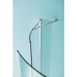 ZOOM Quadrant Shower Enclosure 900x900mm, verre clair, droite