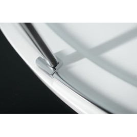ZOOM Quadrant Shower Enclosure 900x900mm, verre clair, droite