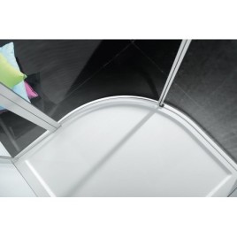 ZOOM Quadrant Shower Enclosure 900x900mm, verre clair, droite