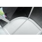 ZOOM Quadrant Vitrine 900x900mm, verre clair, gauche