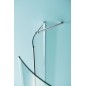 ZOOM Quadrant Vitrine 900x900mm, verre clair, gauche