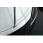 ZOOM Quadrant Vitrine 900x900mm, verre clair, gauche