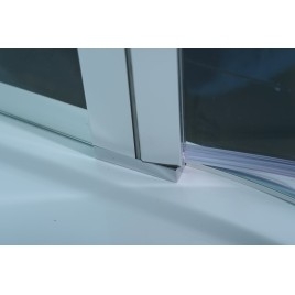 ZOOM Porte douche 1100mm, verre clair