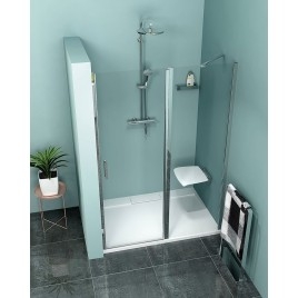 ZOOM Porte douche 1100mm, verre clair