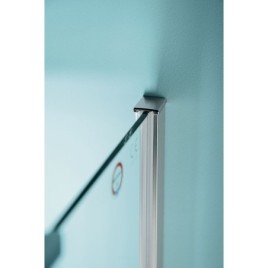 ZOOM Porte de douche 1800mm, verre clair