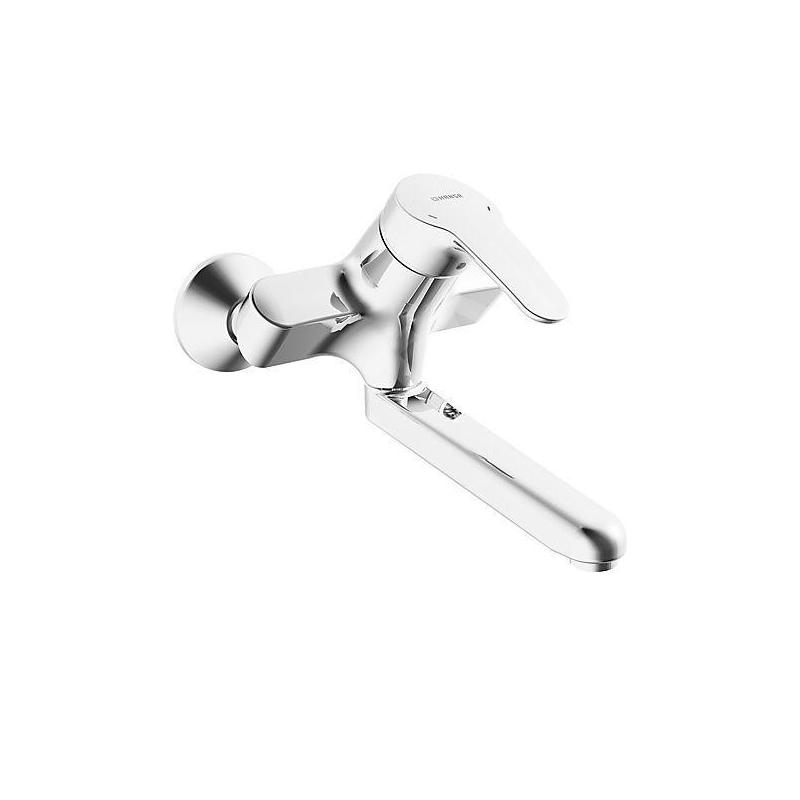 Hansa Mix - Mitigeur de lavabo mural, chrome 01949283 Hansa Mix - Mitigeur de lavabo mural, chrome 01949283