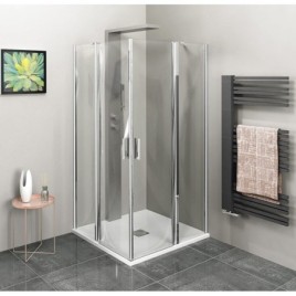 ZOOM Vitrine carrée 1000x1000mm, verre clair