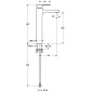 Hansa Ronda - Mitigeur de lavabo, chrome 03032273