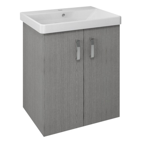 THEIA 2 Vanity Unité 56,4x70x44,2cm, chêne argenté