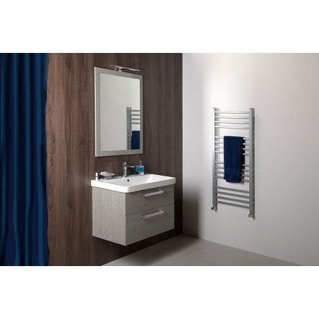 THEIA 2 Drawer Vanity Unité 101,4x43,5x44,2cm, chêne argenté