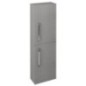 THEIA Tall Storage Unit 40x138x19,3cm, chêne gauche/droit/argent THEIA Tall Storage Unit 40x138x19,3cm, chêne gauche/droit/argent