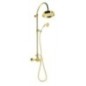 ANTEA Set de douche Combi avec robinet de mélangeur thermostatique, or