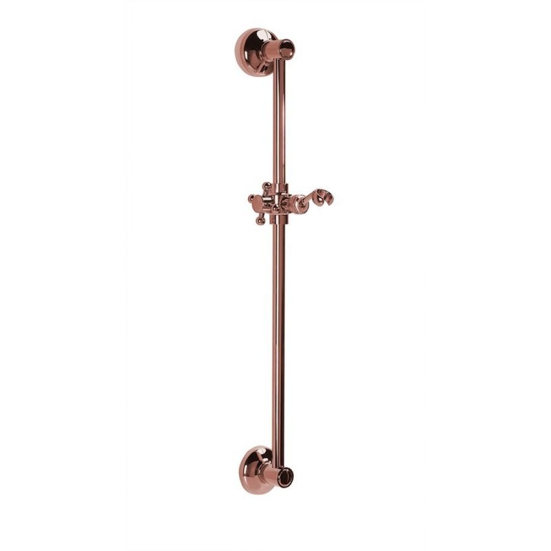 ANTEA Douche Barre de chemin de fer, 670mm, or rose