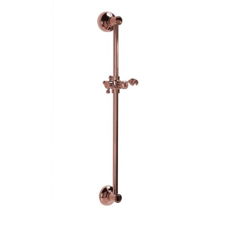 ANTEA Douche Barre de chemin de fer, 670mm, or rose