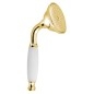 EPOCA douche à la main, 220mm, laiton/or