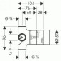Hansgrohe Corps d’encastrement - Corps d’encastrement pour Trio 15984180