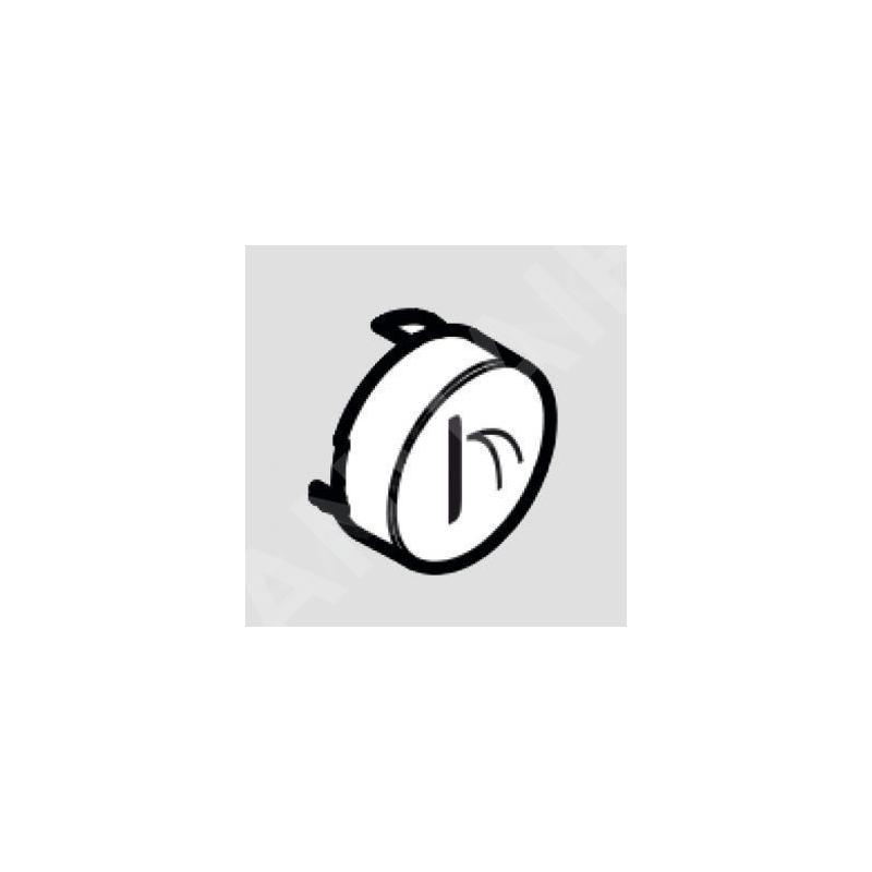 Hansgrohe Accessoires - Bouton pour jet torrentiel, noir 92574610