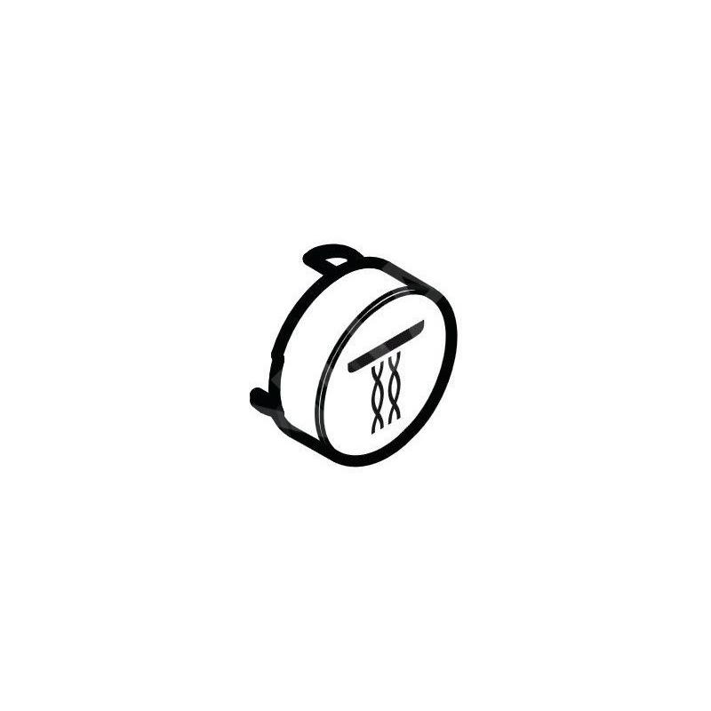 Hansgrohe Accessoires - Bouton de jet Whirl, blanc 92575450