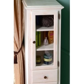 RETRO Unité de rangement 40x170x36cm, blanc droit/ancien