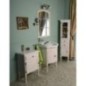 RETRO Unité de rangement 40x170x36cm, blanc gauche/ancien