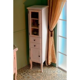 RETRO Unité de rangement 40x170x36cm, blanc gauche/ancien