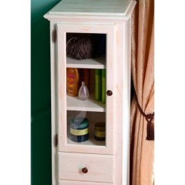 RETRO Unité de rangement 40x170x36cm, blanc gauche/ancien