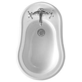 RETRO bidet 38,5x60cm, blanc