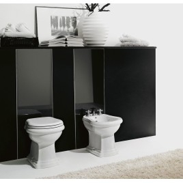 RETRO bidet 38,5x60cm, blanc