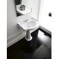 RETRO Ceramic Washbasin 56x46,5cm, blanc